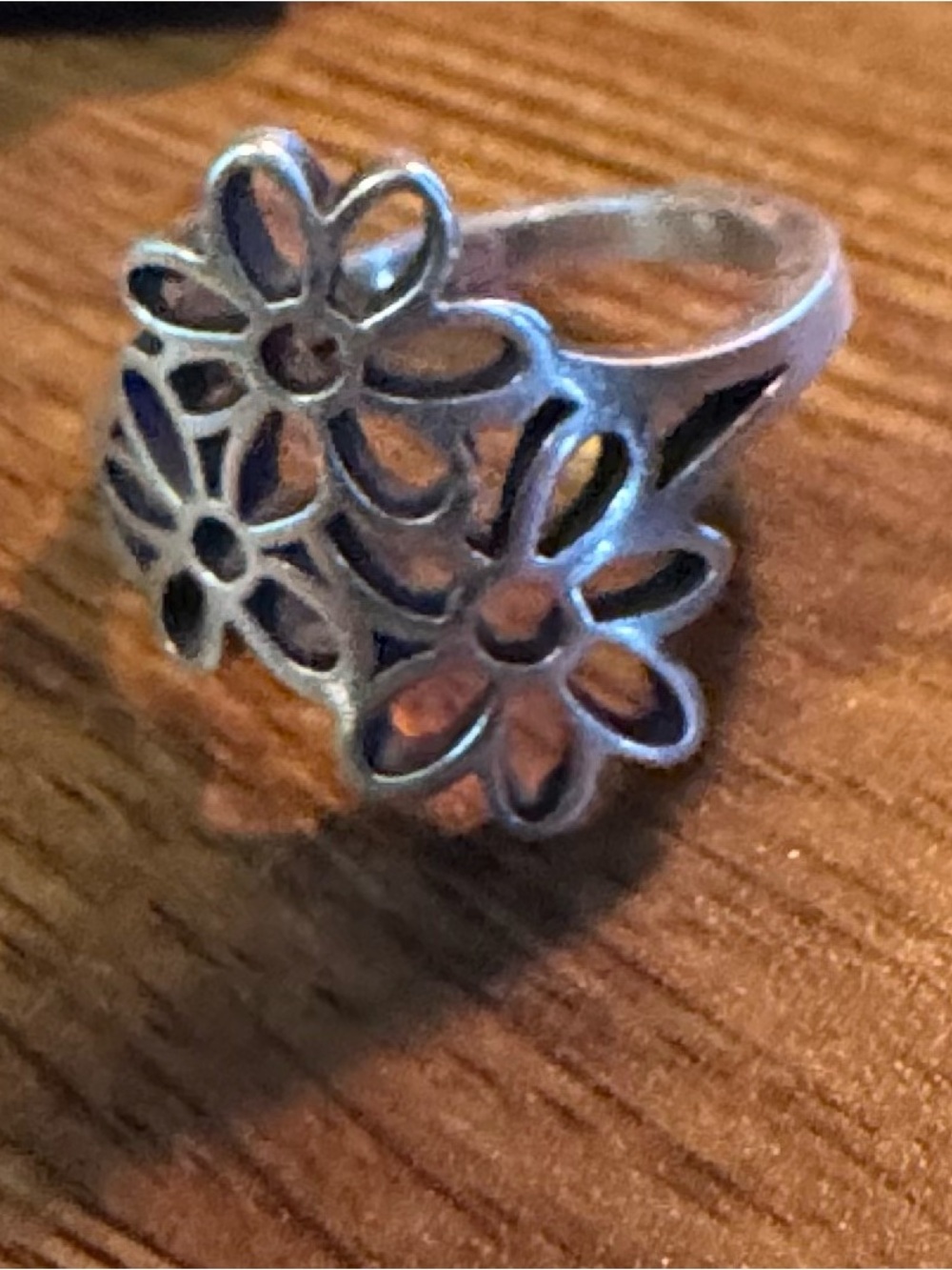 James Avery Retiring Open Floral Ring